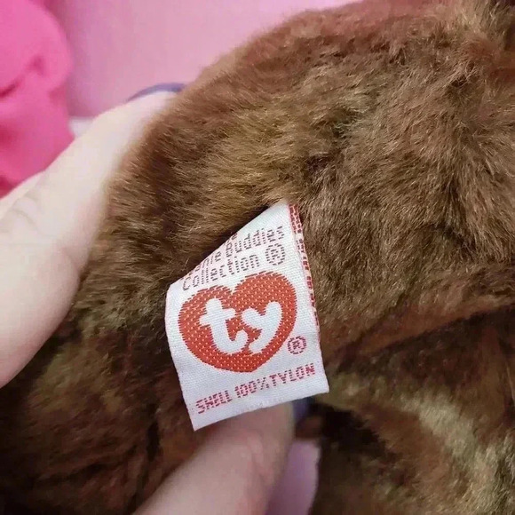 ty Beanie Buddies Chocolate Moose 12" - Picture 2 of 5